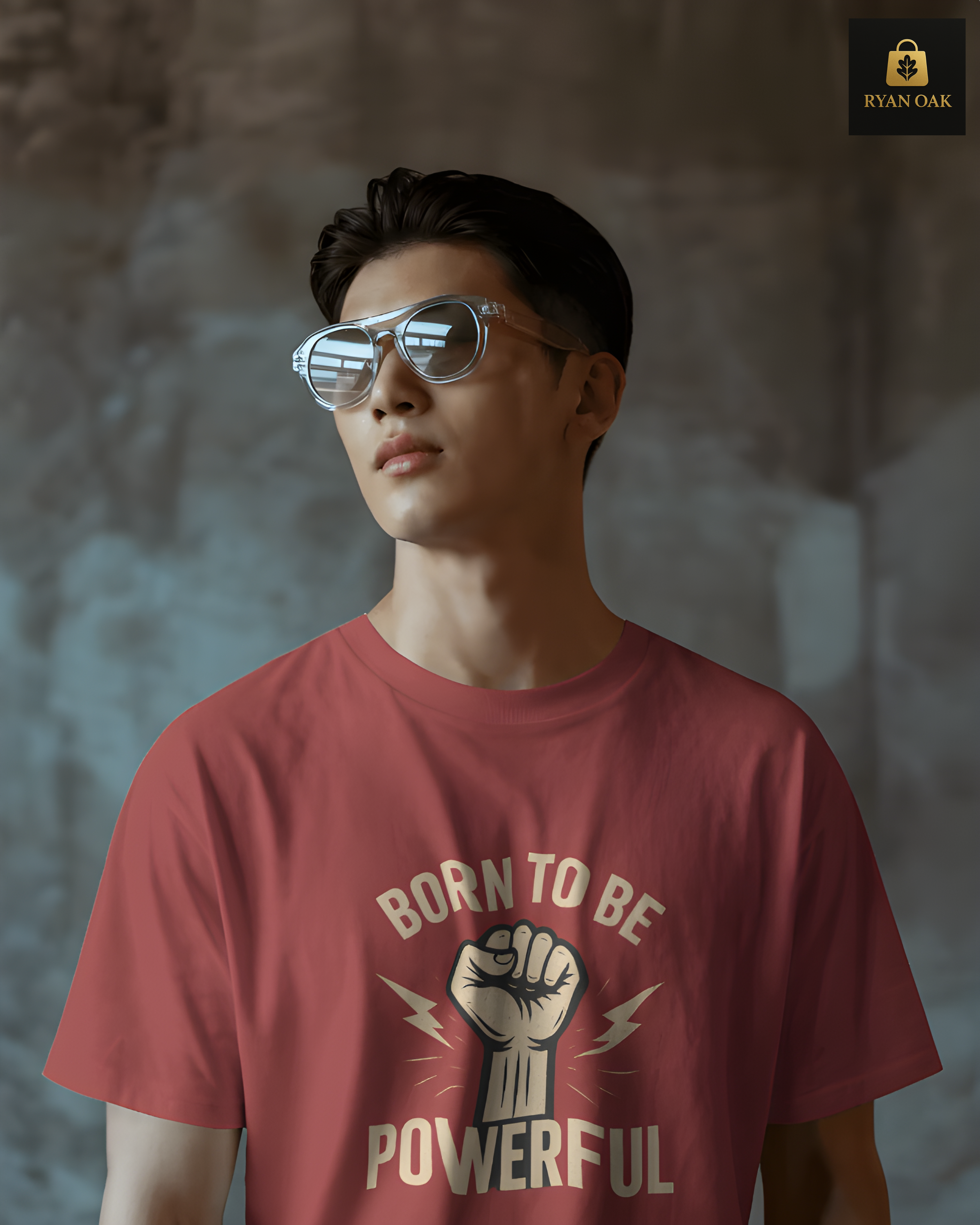 Born to Be Powerful – The Ultimate Symbol of Strength, Confidence & Attitude! Unisex Oversized Classic T-Shirt