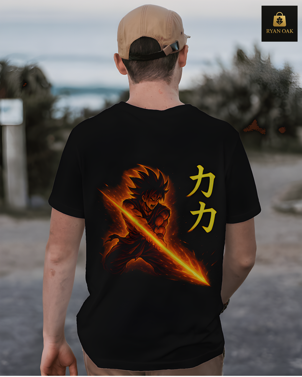 Anime Blaze – Limit Break Mode Unisex Terry Oversized Tee