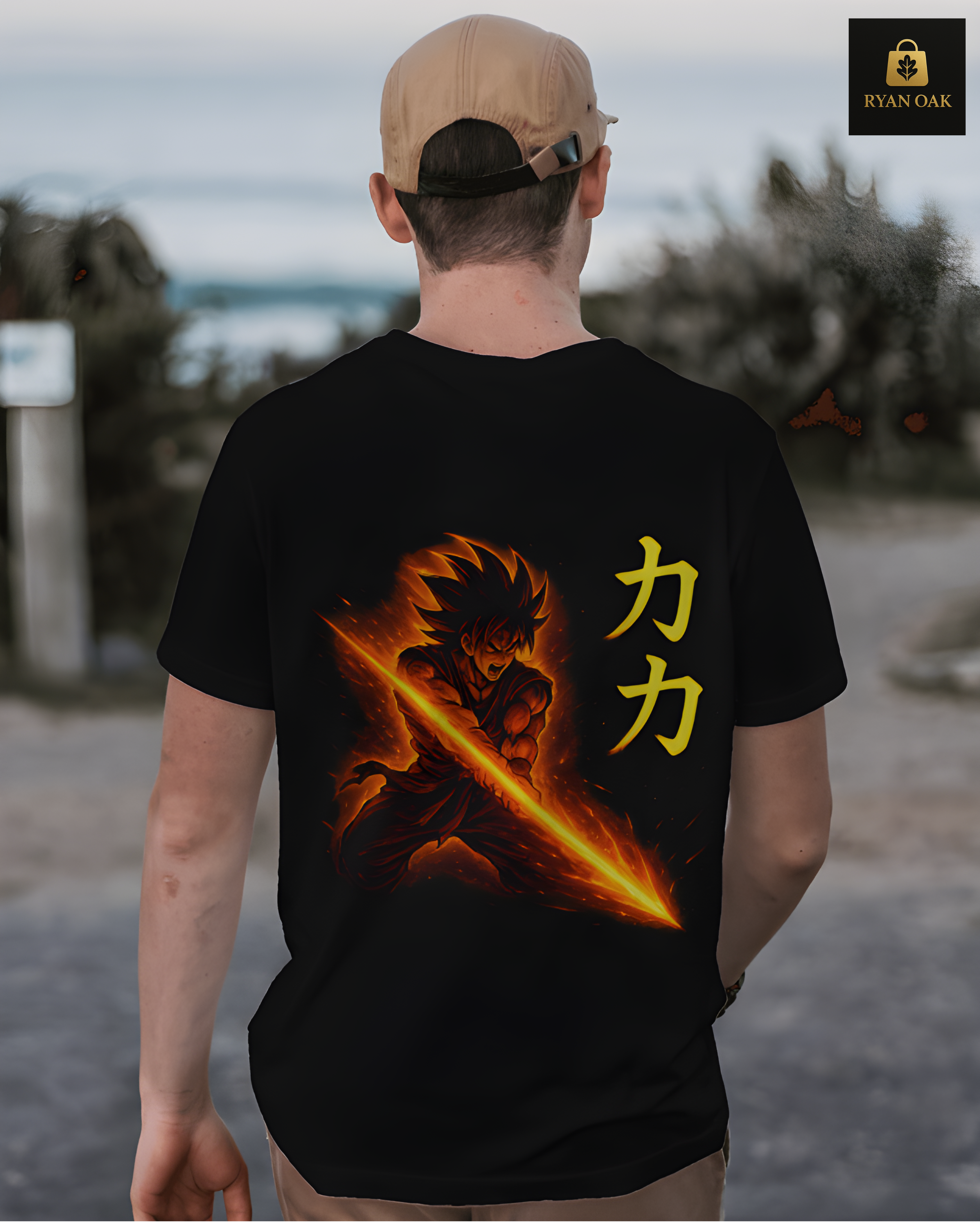 Anime Blaze – Limit Break Mode Unisex Terry Oversized Tee