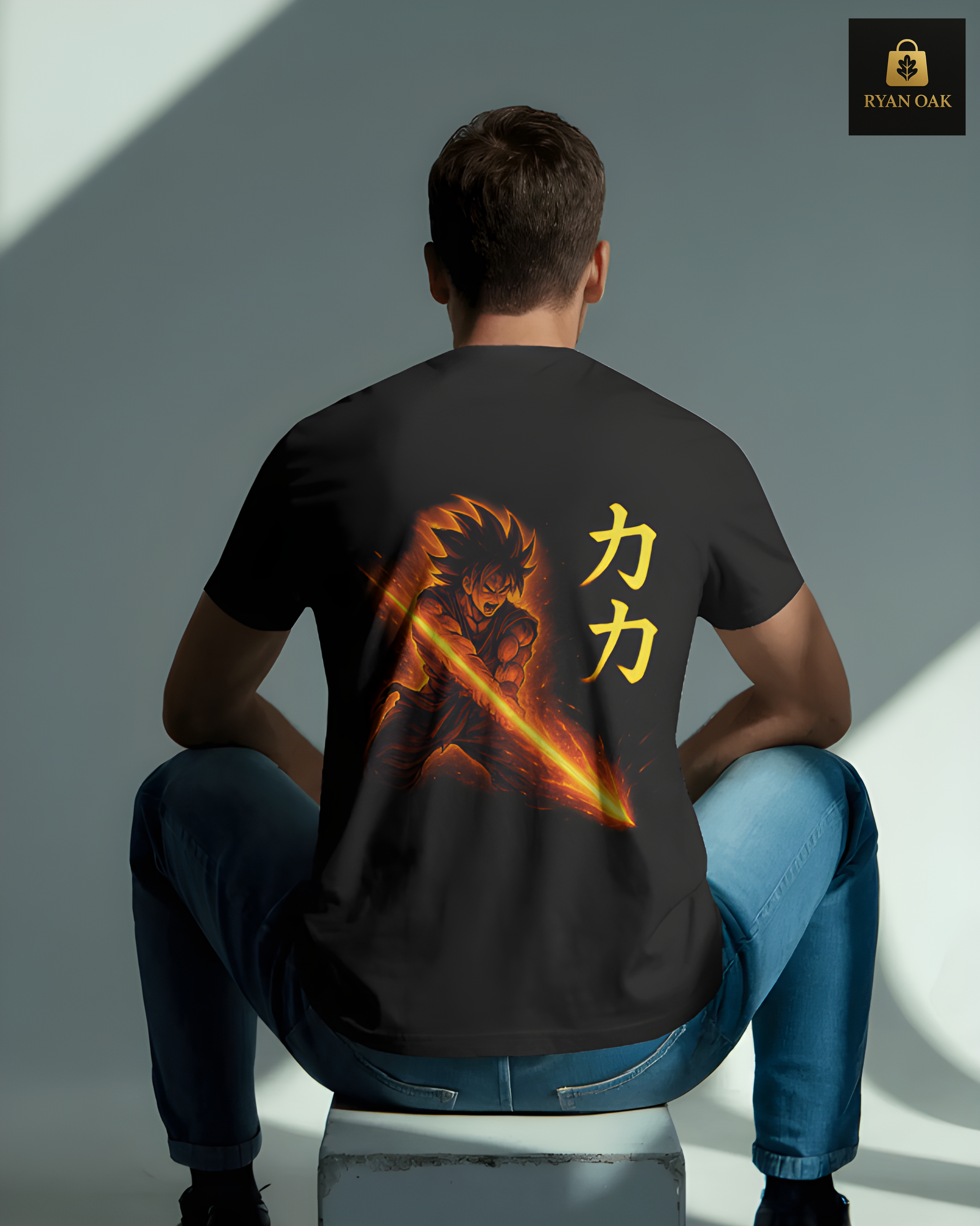 Anime Blaze – Limit Break Mode Unisex Terry Oversized Tee